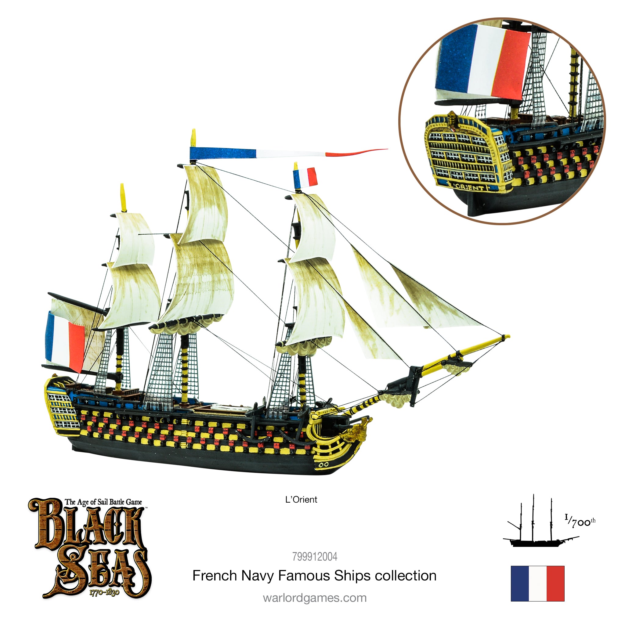 Black Seas: French Navy Famous Ships Bundle