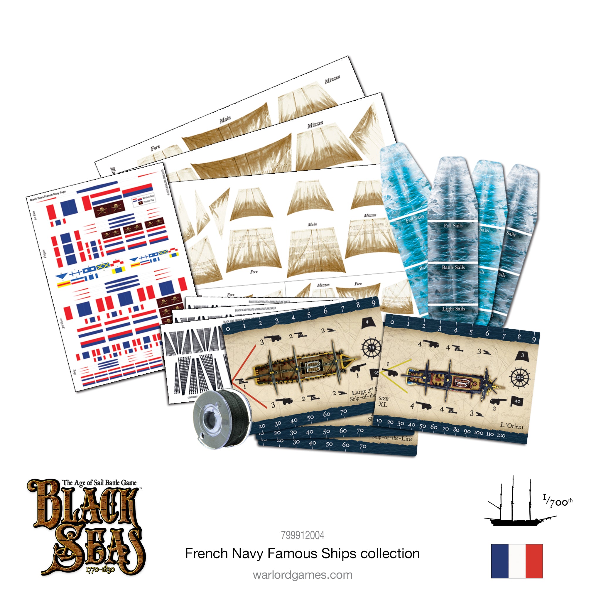 Black Seas: French Navy Famous Ships Bundle
