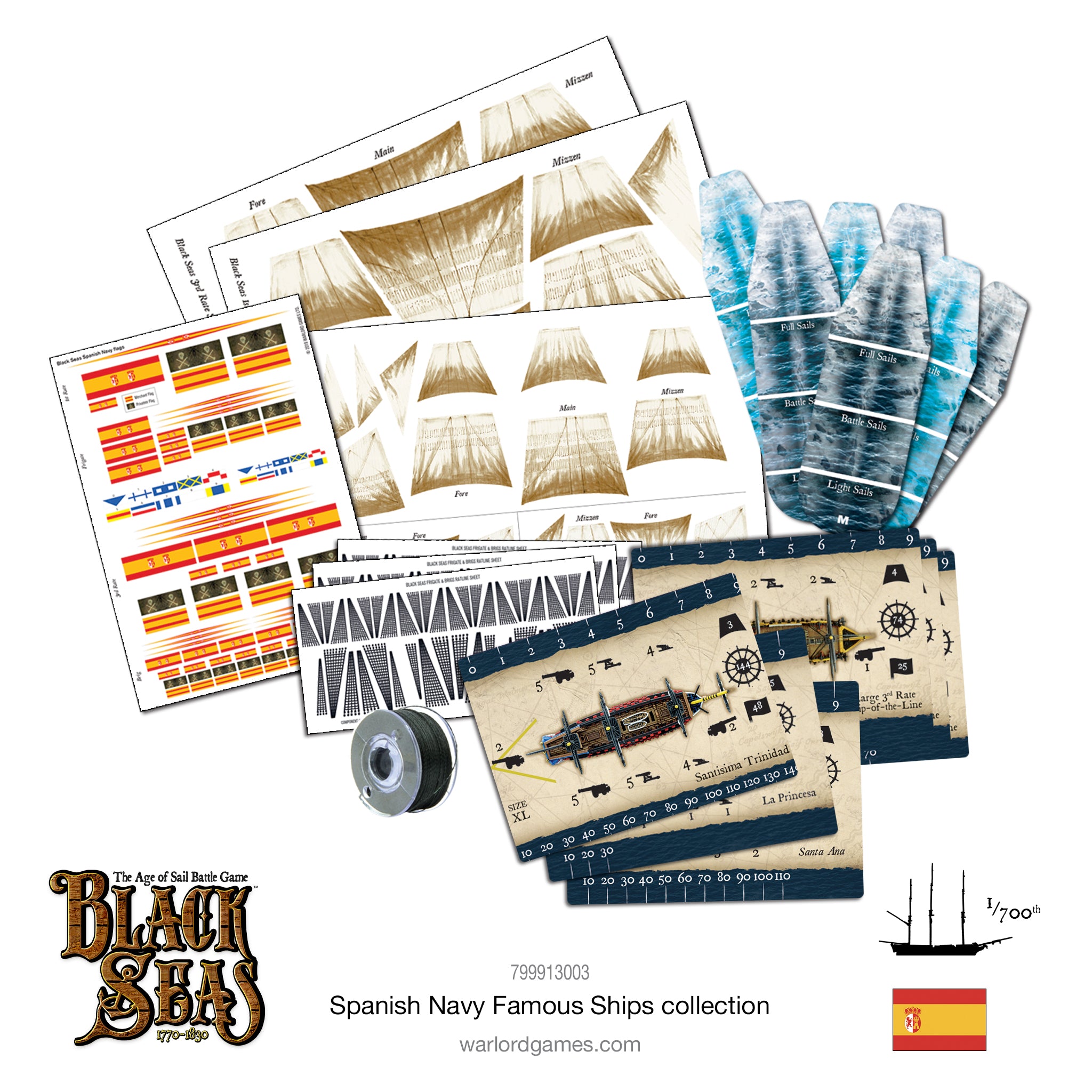 Black Seas: Spanish Navy Famous Ships Bundle