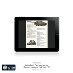 Digital: Armeebuch: Panzerschlachten PDF (German Language Tank War supplement)