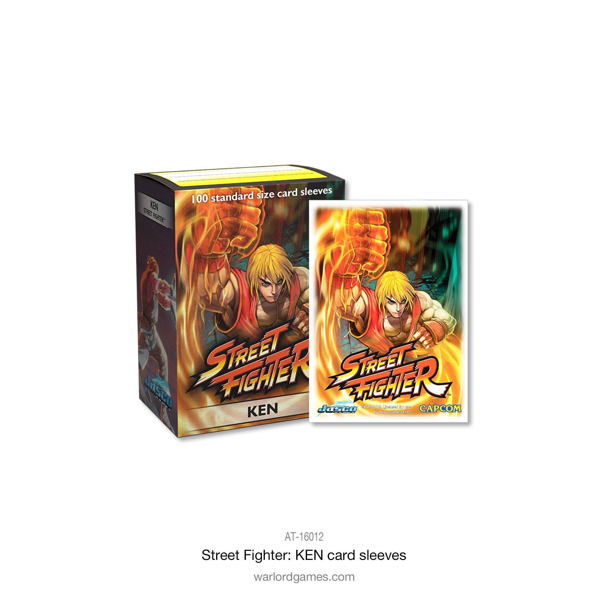 Street Fighter: Ken card sleeves