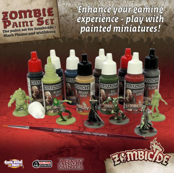 Zombicide Black Plague Paint Set
