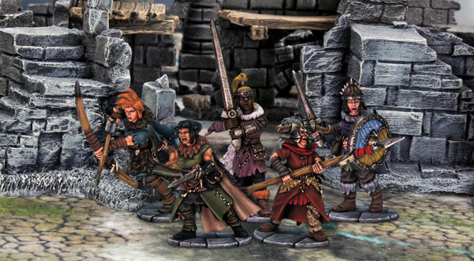 Warlord Games – Frostgrave – Femmes Soldats (Figs En Plastique/Neuf)