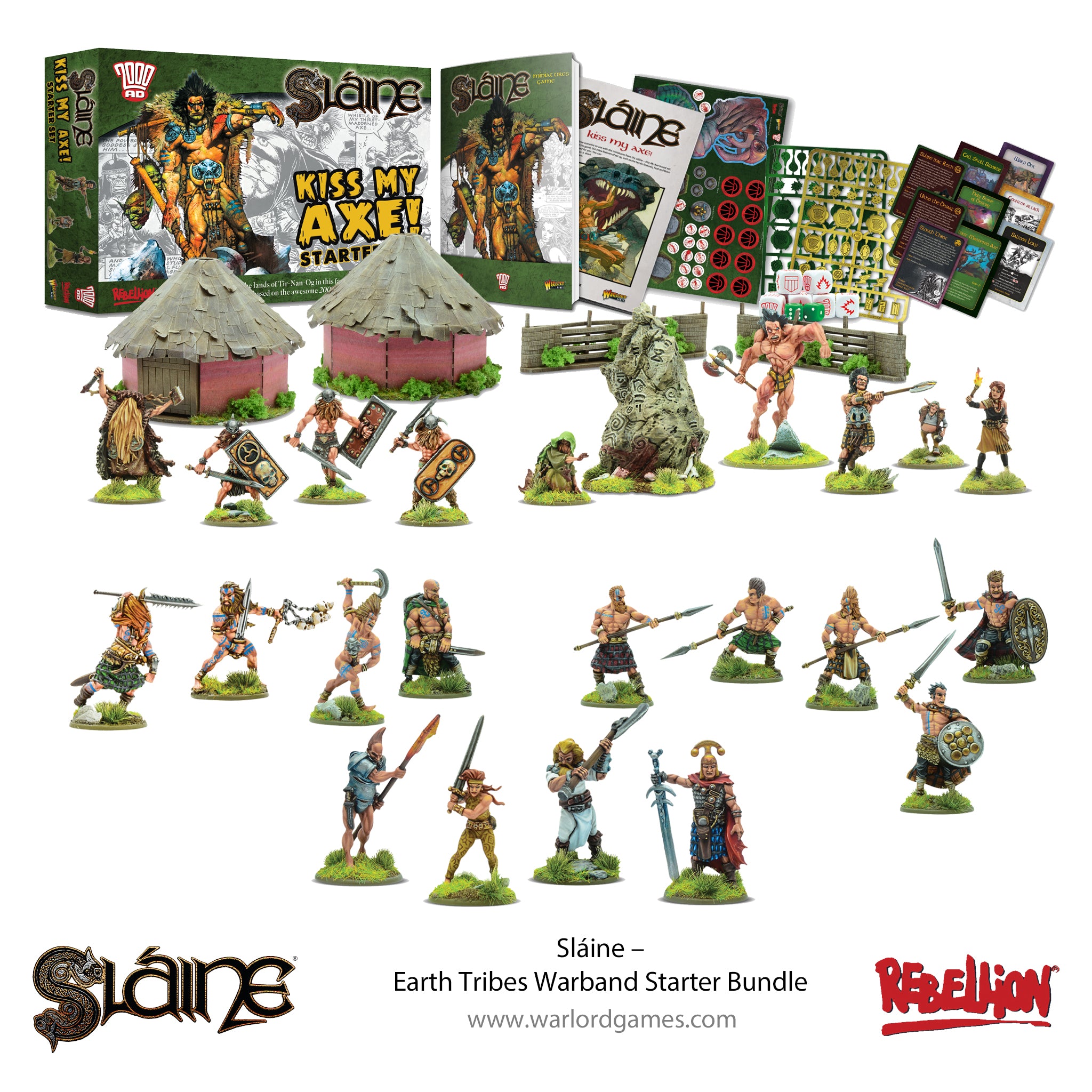 Sláine – Earth Tribes Warband Starter Bundle