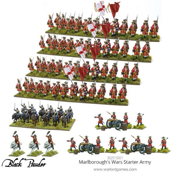 Marlborough's Wars Starter Army With Free Marlborough At Blenheim