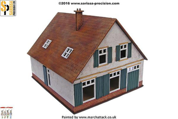 MAISON DE VILLAGE SHED - R - 3D Terrain FOW Bolt Action