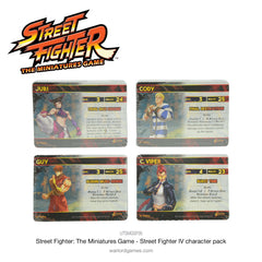 Street Fighter: The Miniatures Game - Street Fighter IV character pack