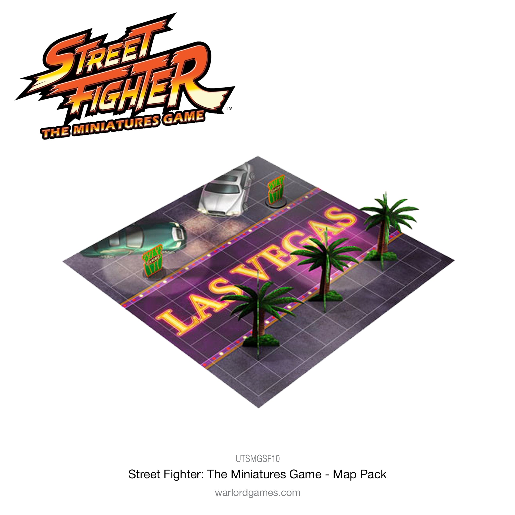 Street Fighter: The Miniatures Game - Map Pack