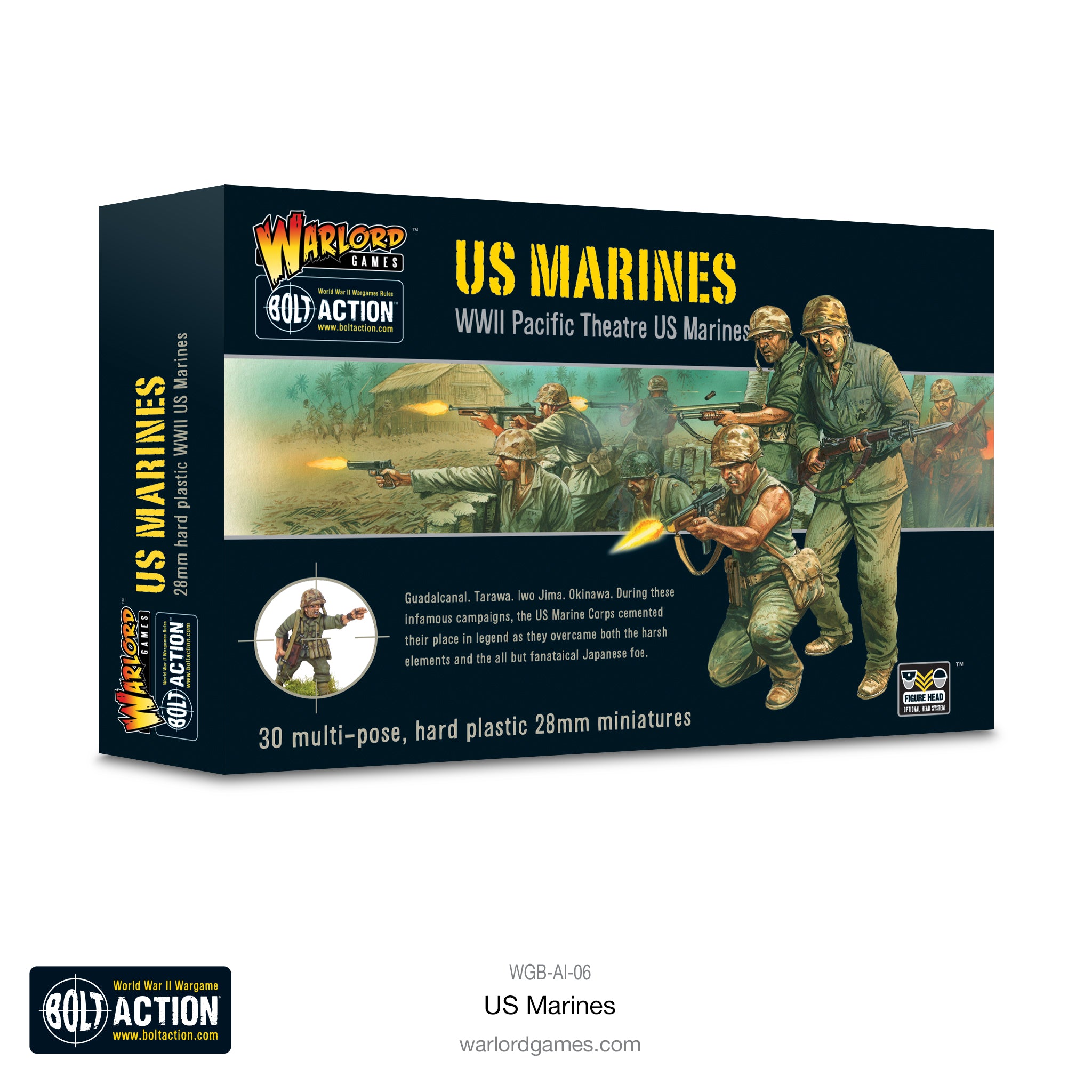 US Marines plastic box set