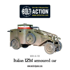 Italian IZM armoured car