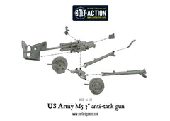 US Army M5 3" anti-tank gun
