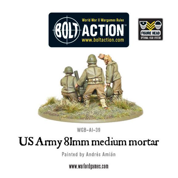 US Army 81mm medium mortar