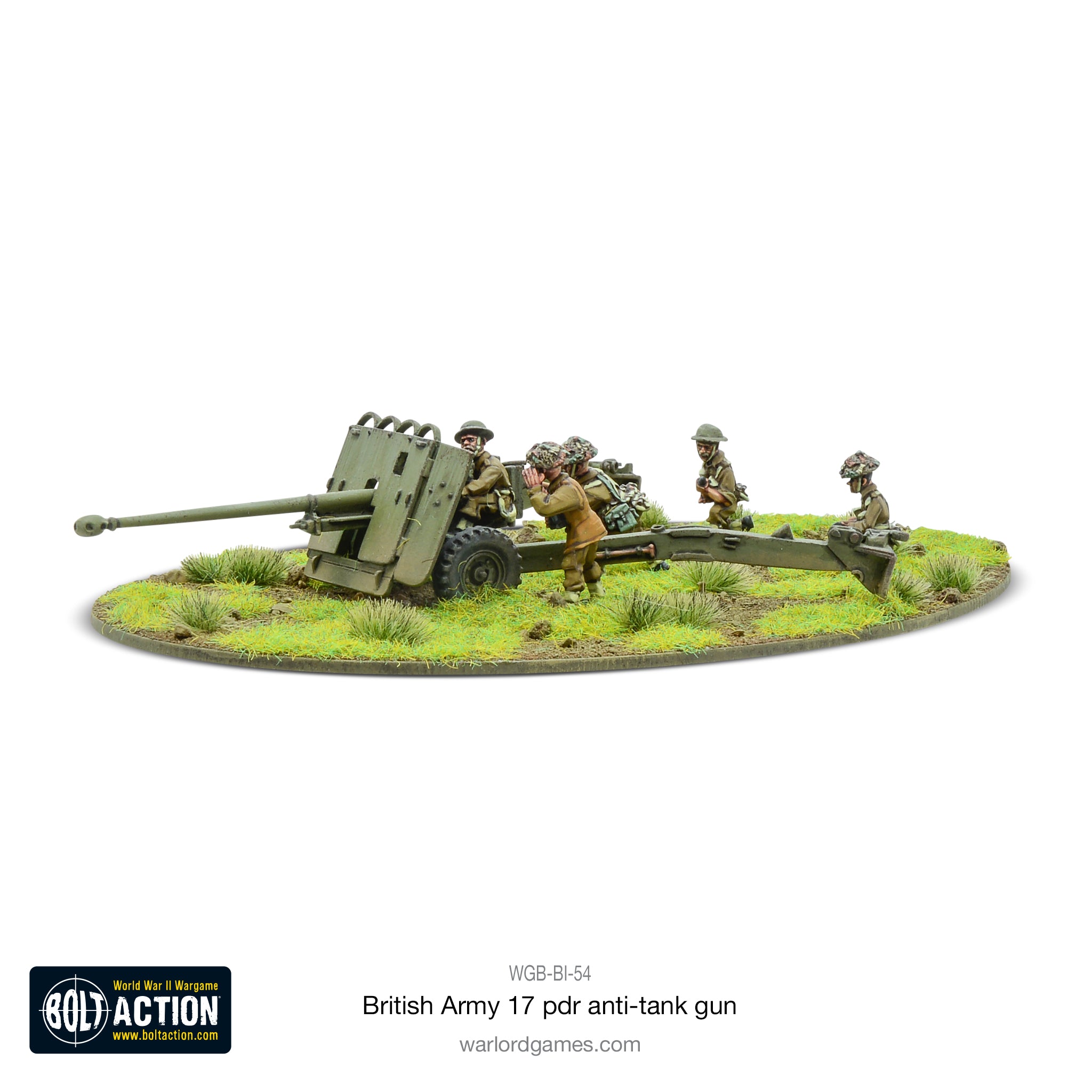 British Army 17 pdr anti-tank gun
