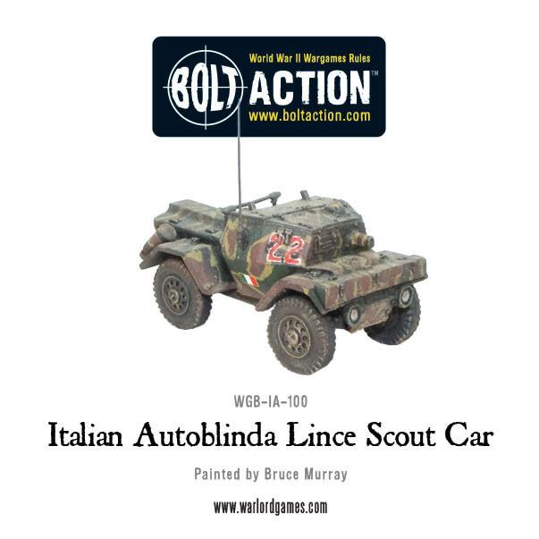 Italian Autoblinda Lince Scout Car