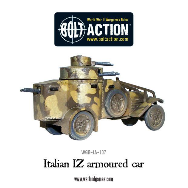 Italian IZ armoured car