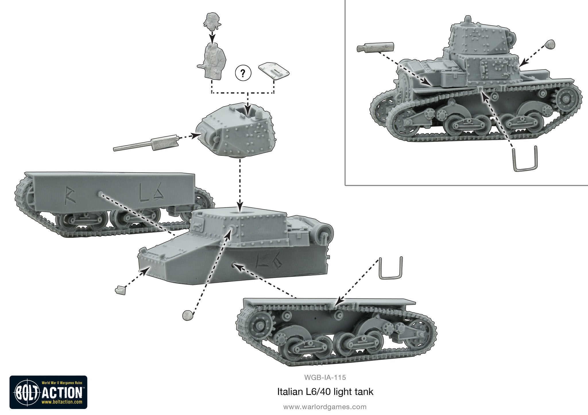 Italian L6/40 Light Tank