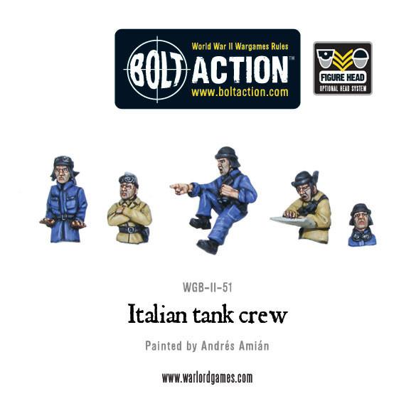Italian tank crew