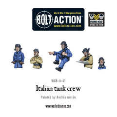 Italian tank crew
