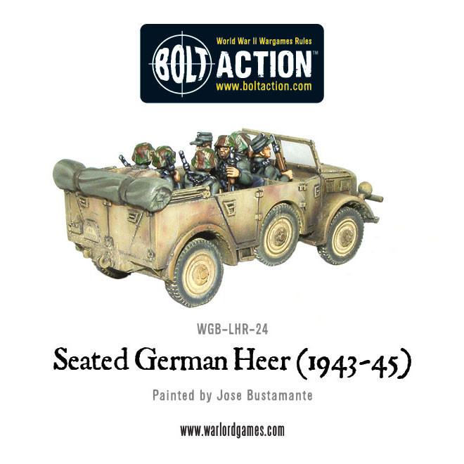 Seated German Heer (1943 - 45)