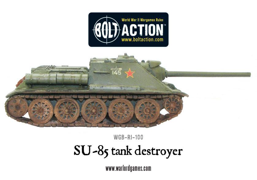 Soviet SU-85 Tank Hunter
