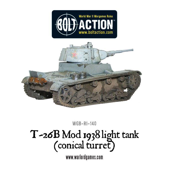 T-26B Mod 1938 light tank (conical turret)