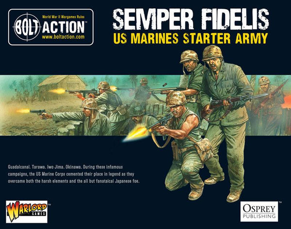 Acheter Bolt Action : US Marine Raiders Squad - Ludifolie