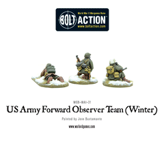 US Army Forward Observer team (Winter)