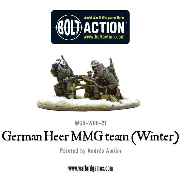 German Heer MMG team (Winter)