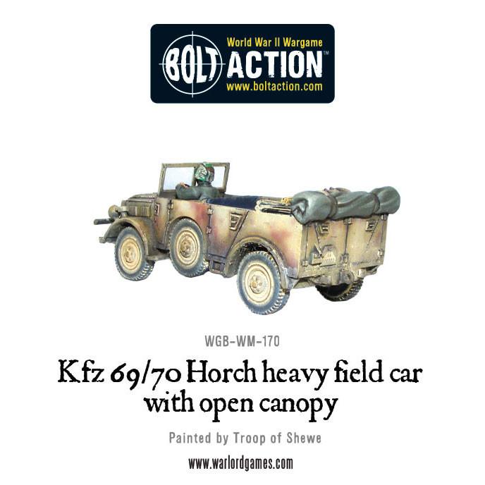 Open-topped Kfz 69/70 Horch 1a