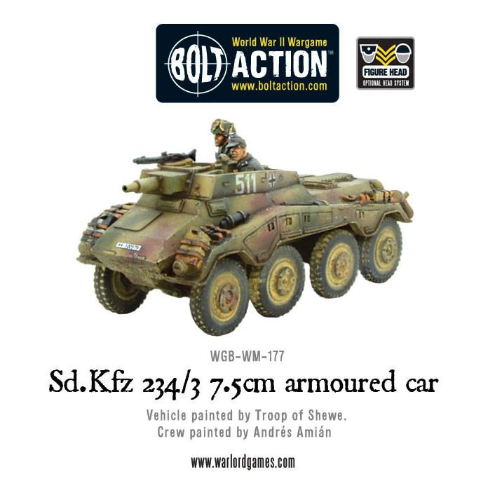 Sd.Kfz 234/3 7.5cm armoured car