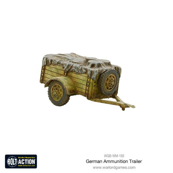 German Ammunition trailer