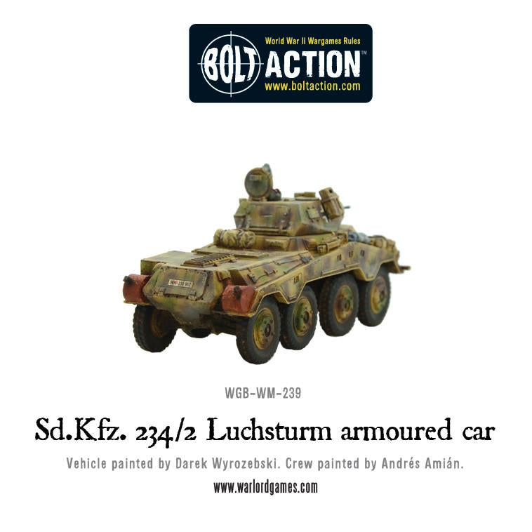 Sd.Kfz 234/2 Luchsturm armoured car