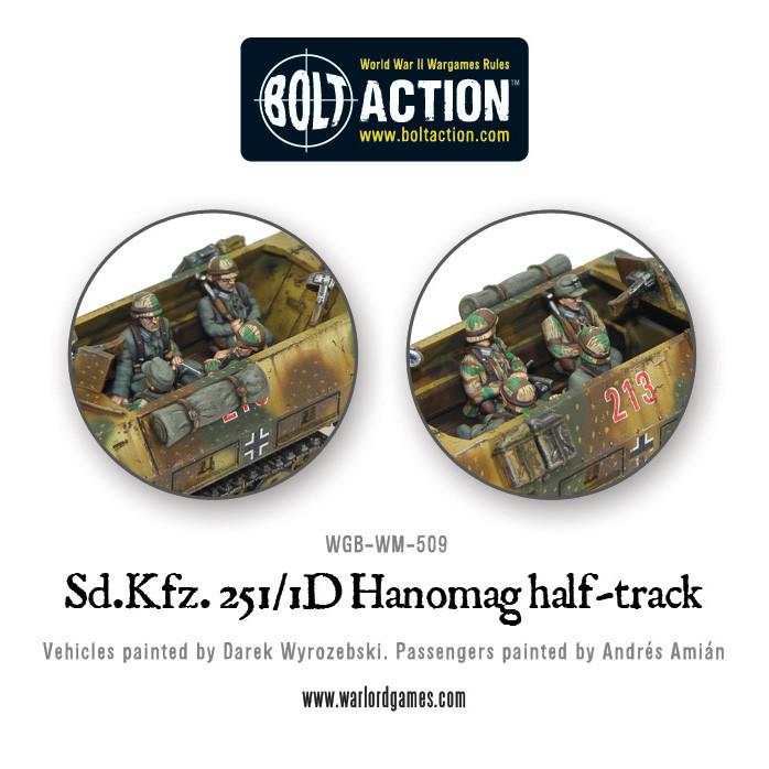 thumbnail image 2 of 1/35 Scale Resin Stowage Kit For German Sd.Kfz. 251 Half-Track – Unpainted Model Kit 35931-51 2 of 5