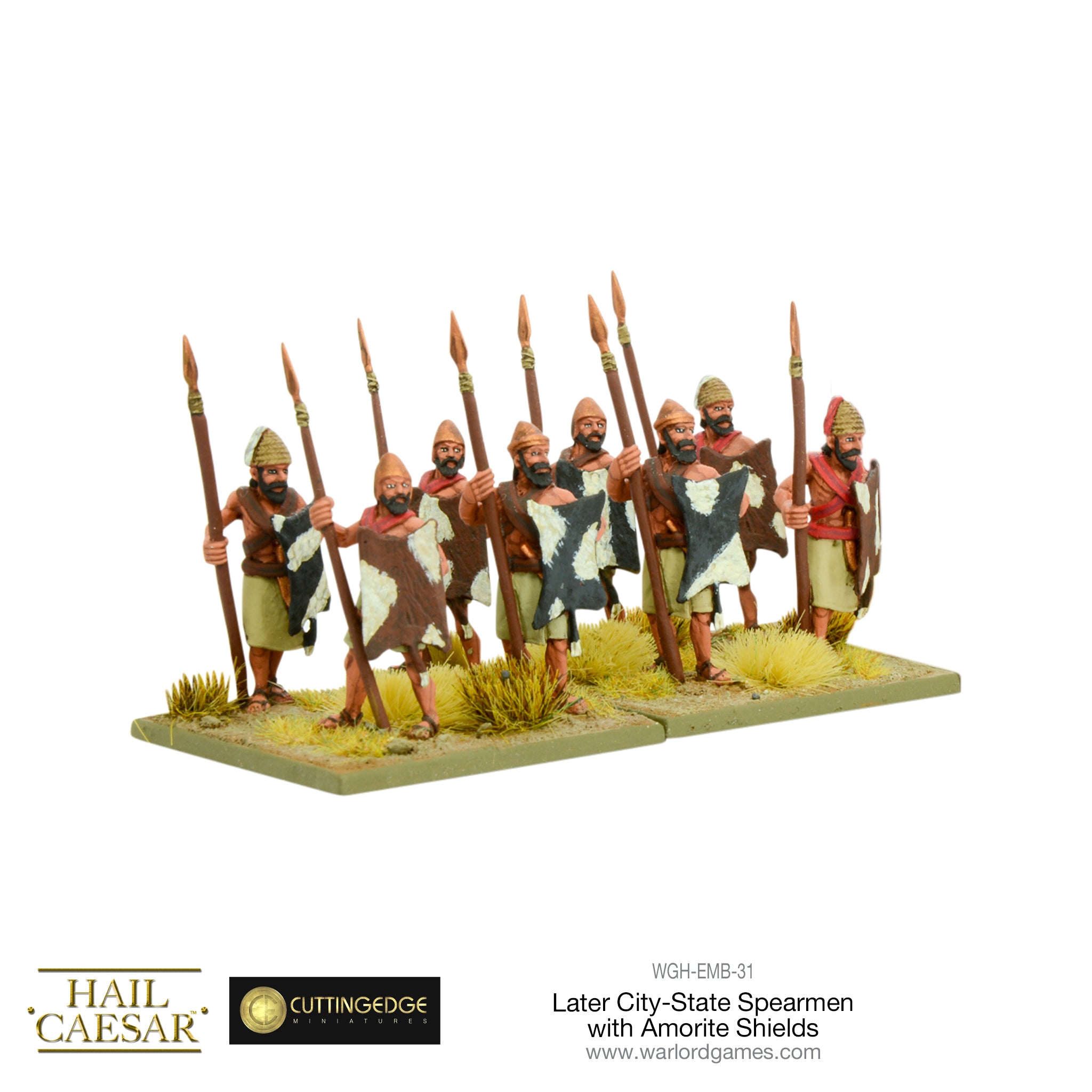 Later City-State spearmen with Amorite shields