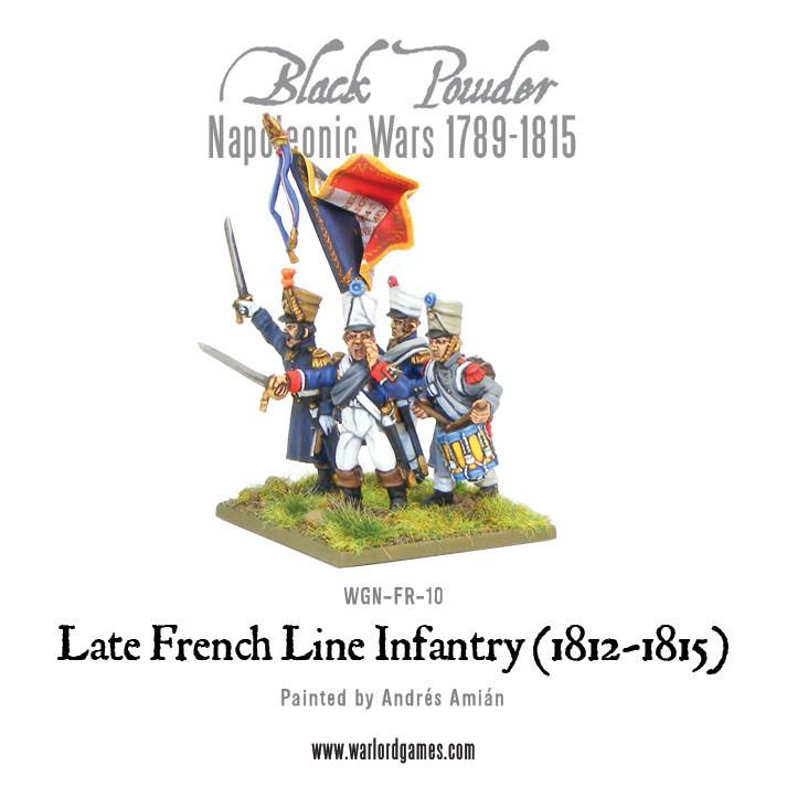 Napoleonic Late French Line Infantry (1812-1815) Brigade