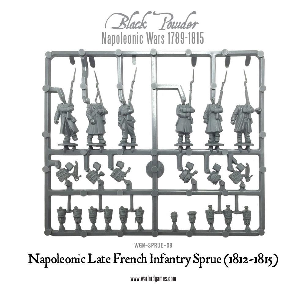 Napoleonic Late War French sprue