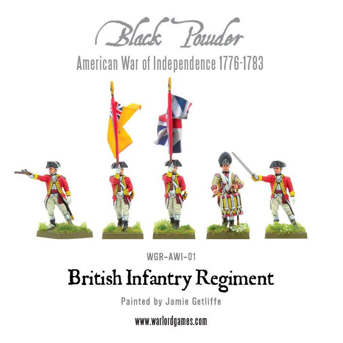 American War of Independence: British Infantry Brigade