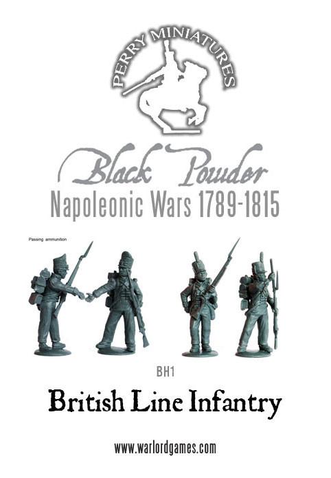 Perry Miniatures: BH1 Plastic British Napoleonic Line Infantry box