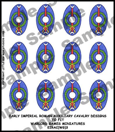 EIR Auxiliary Cavalry shield designs 3