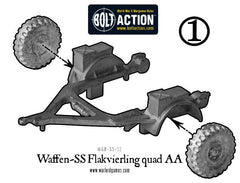 Waffen-SS 20mm Flakvierling 38 AA-gun (1943-45)