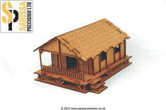 Woven Palm Style Village House - Low