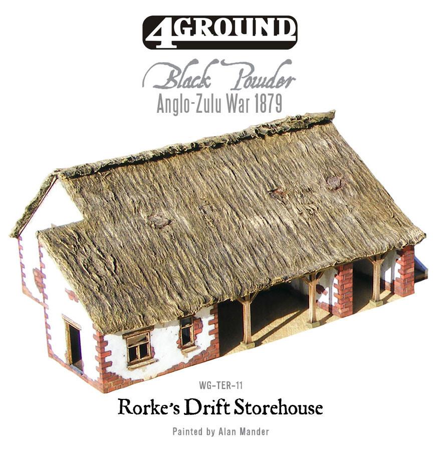 Rorke's Drift laser-cut storehouse