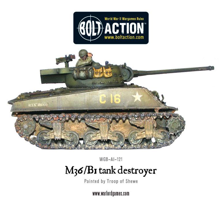 M36/B1 tank destroyer