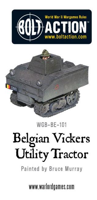 Belgian Vickers Utility Tractor