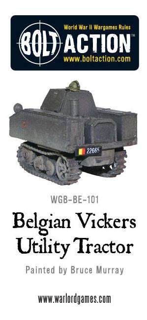 Belgian Vickers Utility Tractor