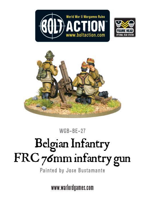 Belgian FRC 76mm infantry gun