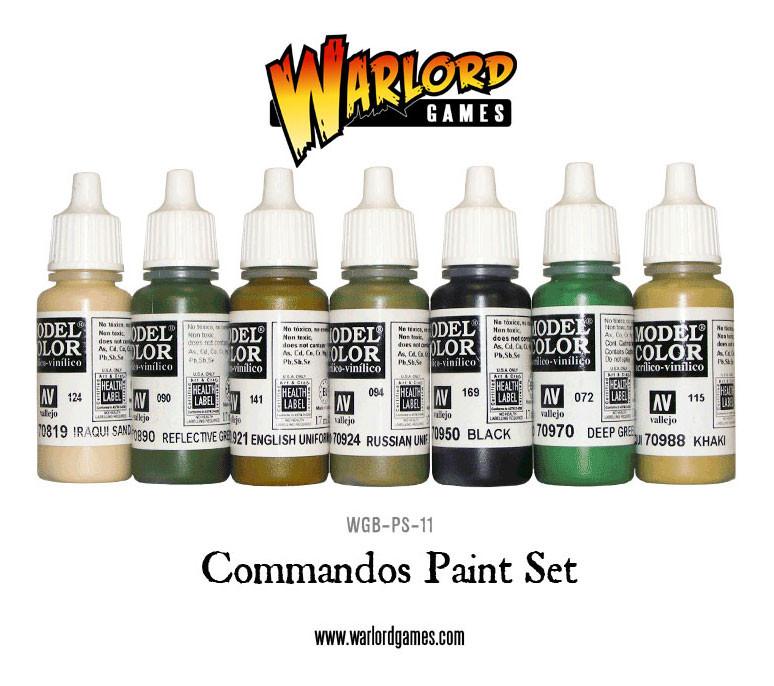 Commandos Paint Set
