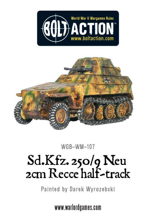 Sd.Kfz 250/9 Neu 2cm Recce half track