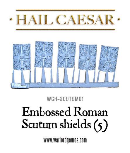 Embossed Roman Scutum shields (5)